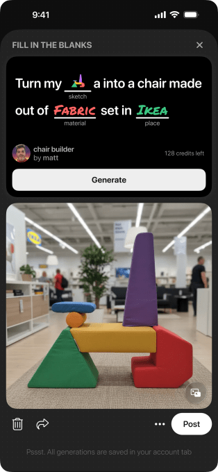 Mixup: ИИ-редактор фото в стиле Mad Libs