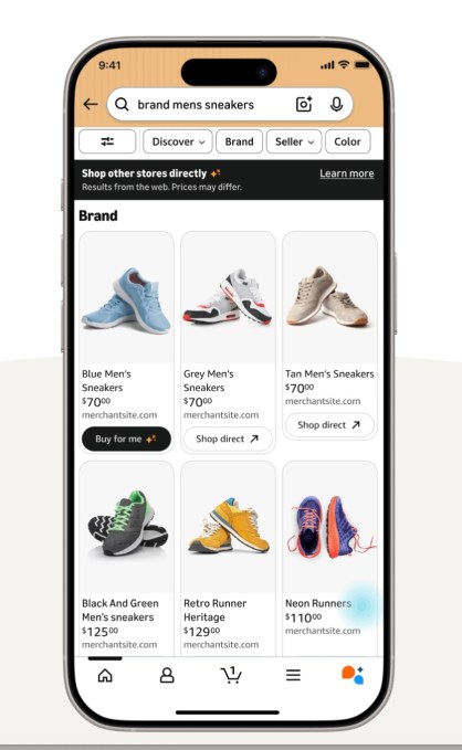 Amazon расширяет Shop Direct для покупок у конкурентов