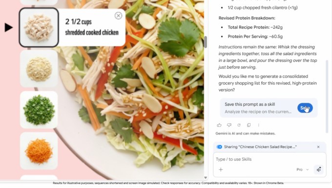 Google добавил Skills в Chrome для ИИ-промптов