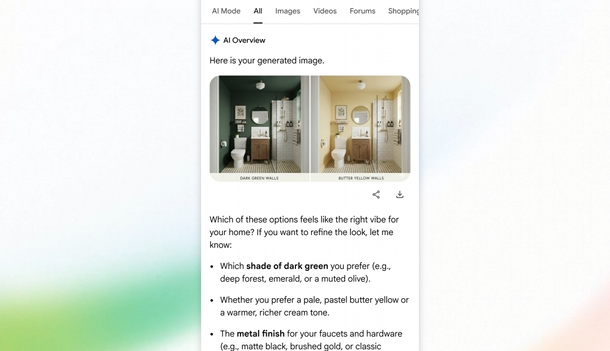 Google Search теперь генерирует AI-изображения, когда не может найти нужное в интернете